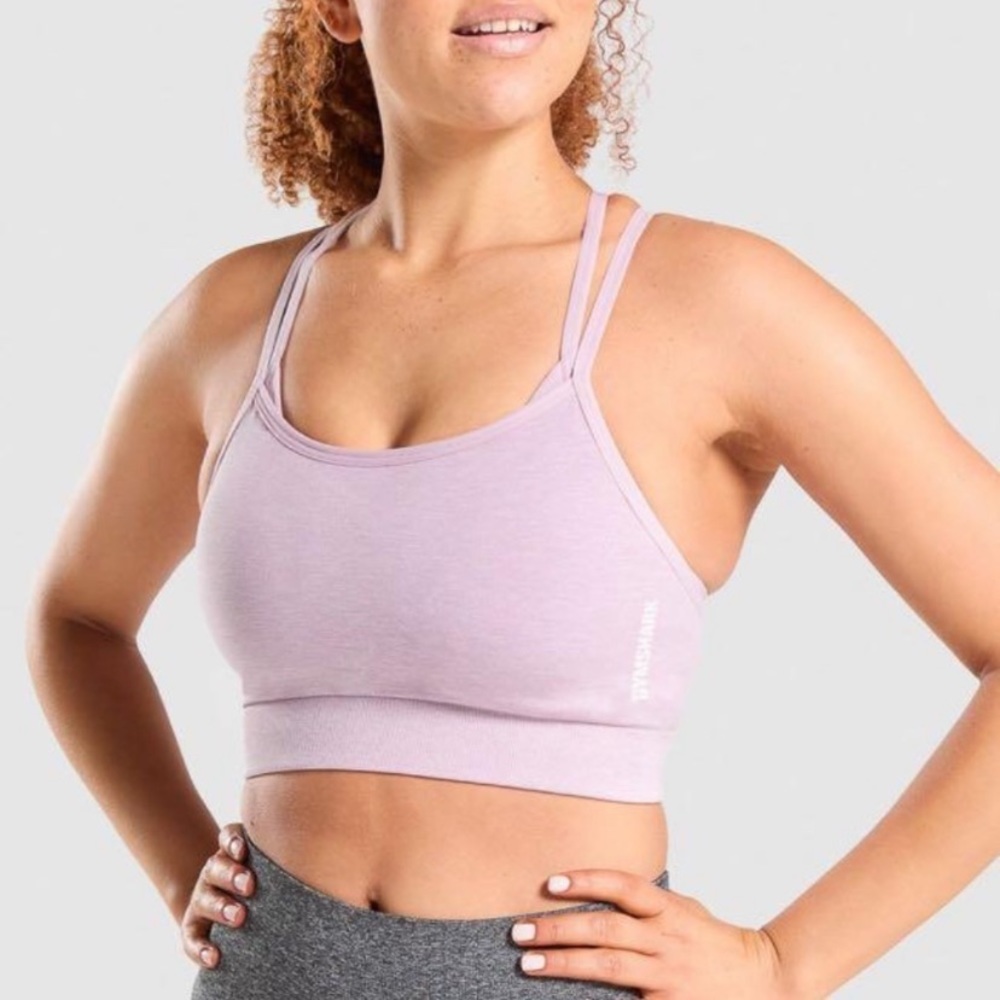 Gymshark Adapt Marl Seamless Sports Bra size M - BUNDLE OF TWO